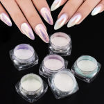 Σκόνες Νυχιών Aurora Transparent Candy Neon Colours 6 Τεμάχια T105