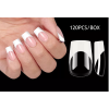 Nail Tips French Manicure Full Cover Short Tετραγωνο 120τεμ.