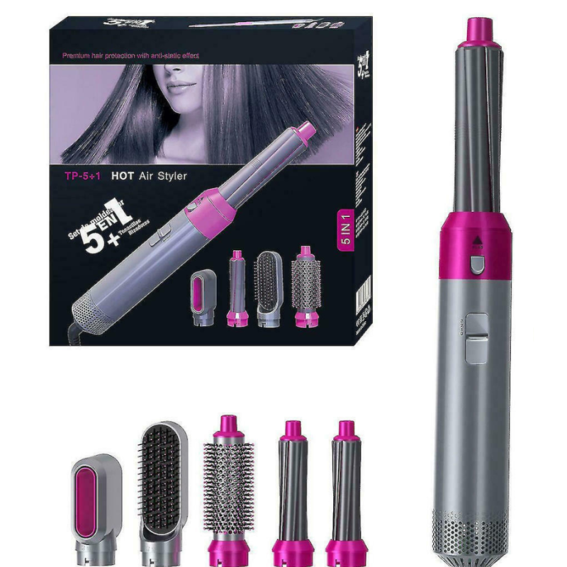 Ηλεκτρική Βούρτσα Hot Air Styler με Αέρα για Ίσιωμα και Μπούκλες