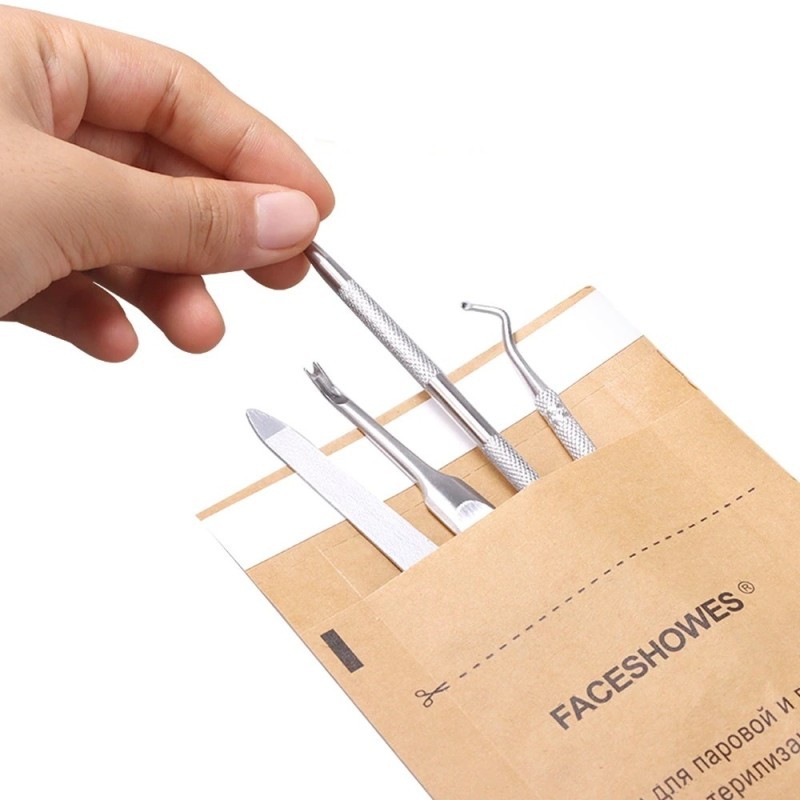 Χάρτινη Σακούλα Αποστείρωσης για Εργαλεία 100×200mm 100τεμαχίων