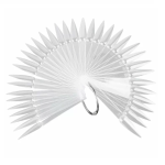 Νυχιέρα Μπρελόκ Στιλέτο Clear 50 τεμαχίων