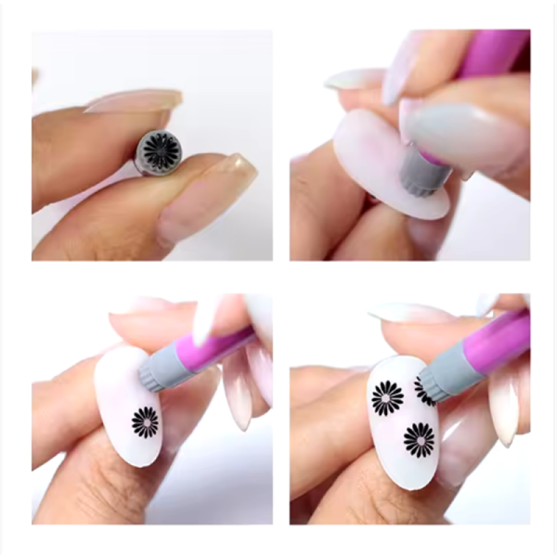 Σετ Σφραγίδες Νυχιών - 6 τμχ