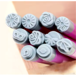 Σετ Σφραγίδες Νυχιών - 6 τμχ