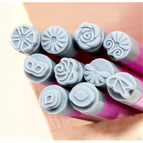 Σετ Σφραγίδες Νυχιών - 6 τμχ