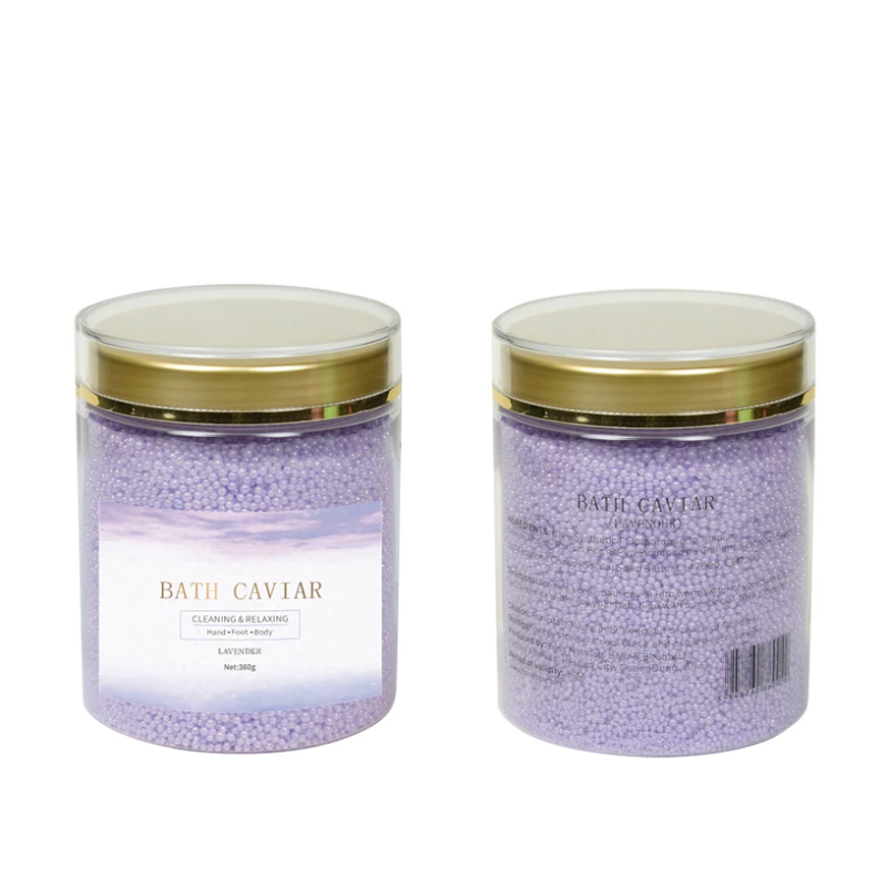 BATH CAVIAR Lavender Aromatherapy 360g Spa για Χαλάρωση και Ενυδάτωση