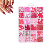 Charms Νυχιών 3D σε Κασετίνα 24 Θέσεων no11