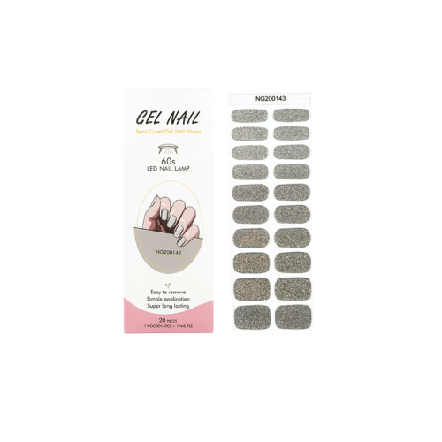 Gel Nail Wraps 20 Strips NG200143
