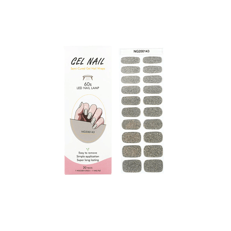 Gel Nail Wraps 20 Strips NG200143