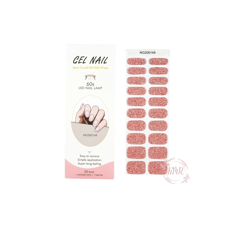 Gel Nail Wraps 20 Strips NG200149