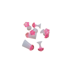 Διαχωριστικά Δακτύλων Φουξ Αστεράκια Σετ 8 Τεμαχίων