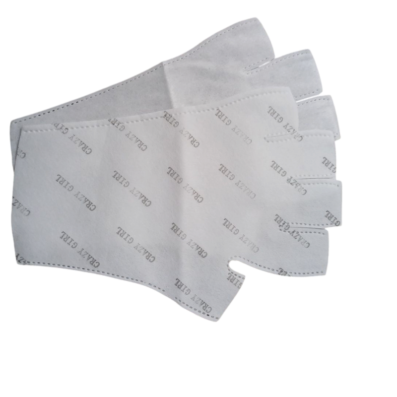 Γάντια Προστασίας Από Ακτινοβολία UV Για Μανικιούρ Άσπρα Crazy Girl 2 τμχ