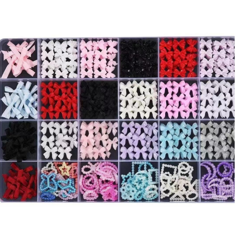 Charms Νυχιών 3D σε Κασετίνα  no2