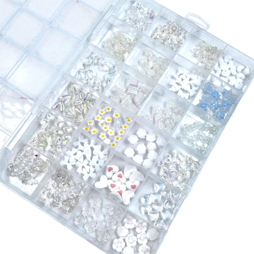 Charms Νυχιών 3D σε Κασετίνα 24 θέσεων no4