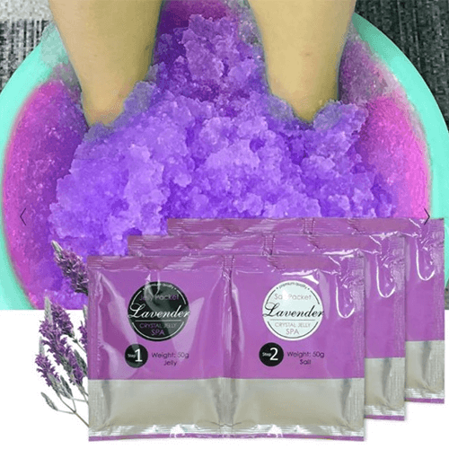 Jelly Spa Crystal Kit Set 100gr Premium Quality Lavender