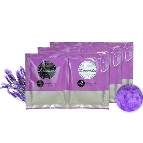 Jelly Spa Crystal Kit Set 100gr Premium Quality Lavender