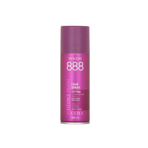 Farcom 888 Hair Spray Extra Strong Hold 200ml