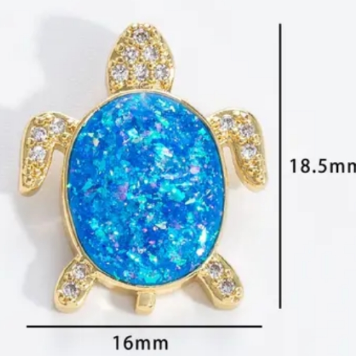 Κρεμαστό Λαιμού με Χελωνάκι Με Χρυσή Αλυσίδα