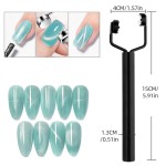 Μαγνήτης Cat eye V τριπλός Μαύρο 1Τεμ