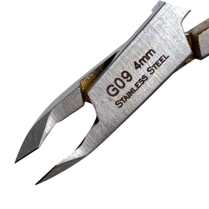 Πενσάκι επωνυχίων Stainless Steel 4mm Gold