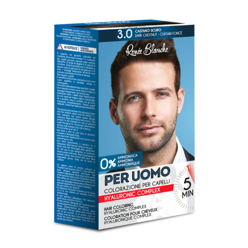 Renee Blanche Per Uomo Βαφή Μαλλιών για Άνδρες 3.0 Καστανό Σκούρο