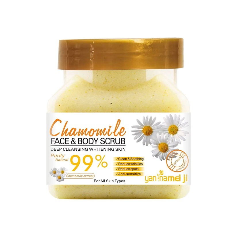 Scrub Προσώπου & Σώματος Χαμομήλι 500g