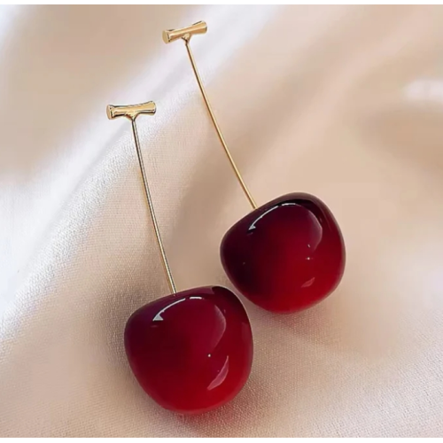 Γυναικεία Σκουλαρίκια Κεράσι