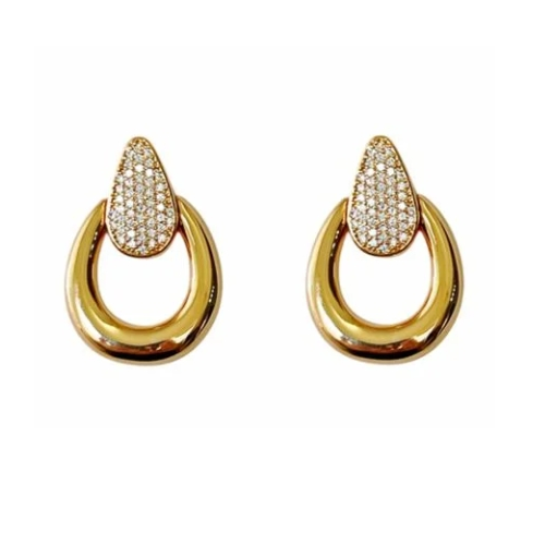 Σκουλαρίκια Γυναικεία Δάκρυ Χρυσό