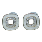 Γυναικεία Σκουλαρίκια Τετράγωνα Χρυσά