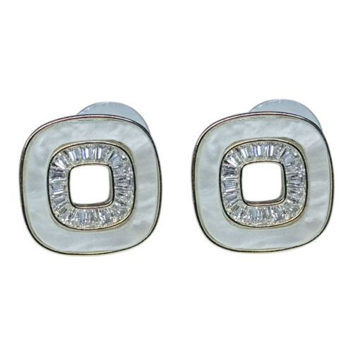 Γυναικεία Σκουλαρίκια Τετράγωνα Χρυσά