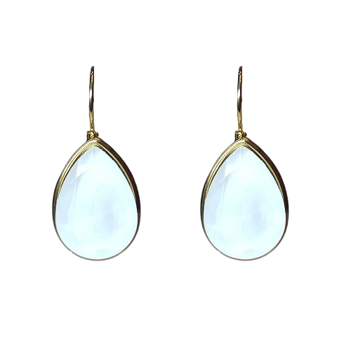 Κρεμαστά Σκουλαρίκια Γυναικεία Δάκρυ Χρυσό 