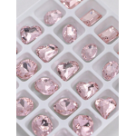 Σετ 24 Colorful 3D Heart Rhinestones Ροζ