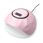 Επαγγελματικό Φουρνάκι Smart 2.0 F6 UV/LED 86W Ροζ