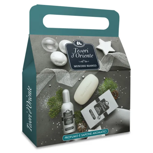 Tesori Σετ Δώρου White Musk Άρωμα 100ml & Σαπούνι 125gr