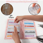 Χρωματολόγιο Μαγνητικό  Με 120 Tips Νυχιών