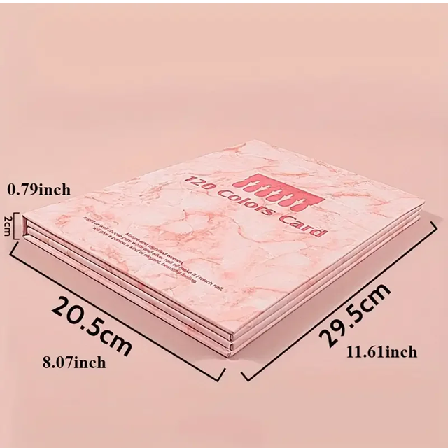 Χρωματολόγιο Μαγνητικό  Με 120 Tips Νυχιών