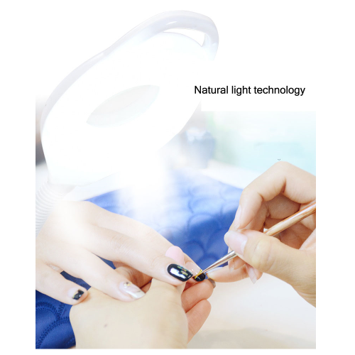 Λάμπα LED με Μεγεθυντικό Φακό 5x Και Σφικτήρα Γραφείου