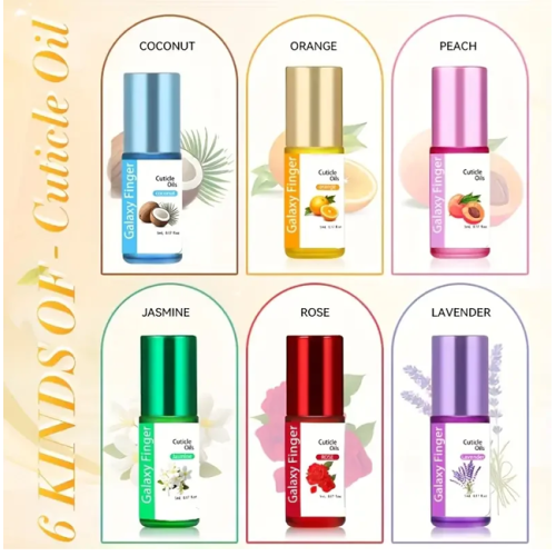 Λαδάκια Επωνυχίων Roll on 5ml Σετ 6 αρώματα