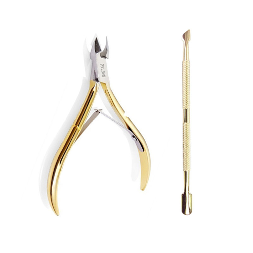 Σετ Πενσάκι Με Διπλό Pusher Χρυσό