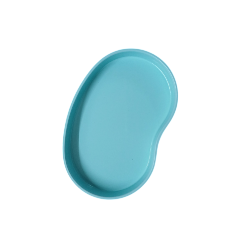 Ανοξείδωτο Σκεύος Για Εργαλεία Νεφροειδές Γαλάζιο