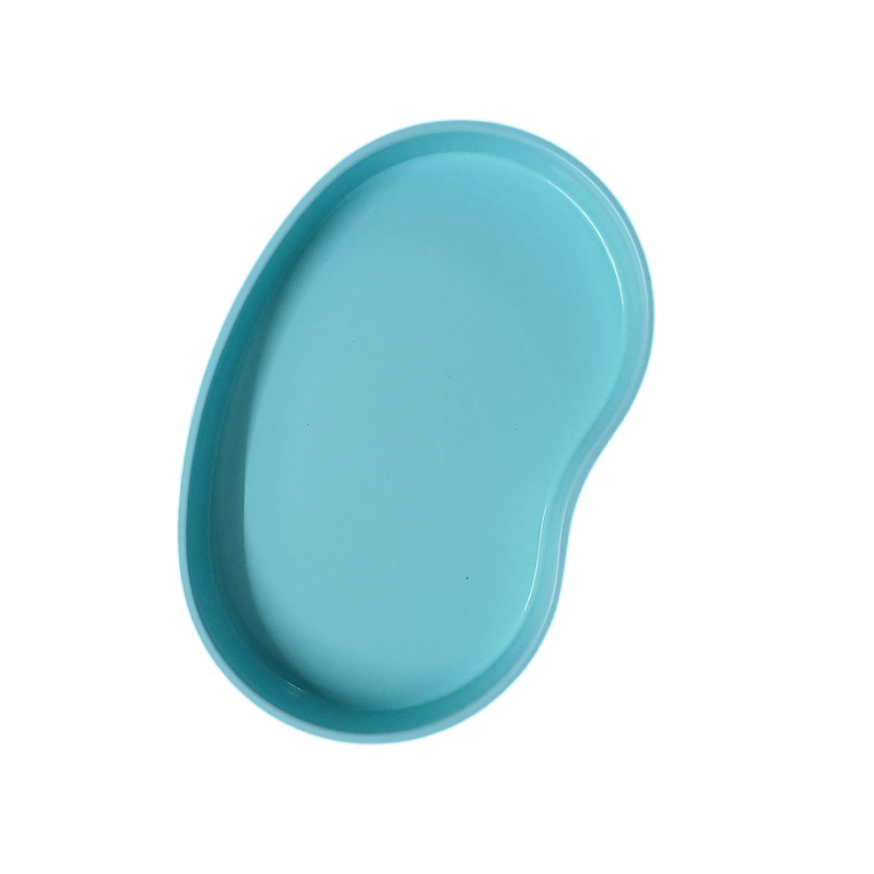 Ανοξείδωτο Σκεύος Για Εργαλεία Νεφροειδές Γαλάζιο