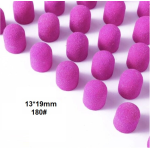 Καπελάκι για Φρέζα Πεντικιούρ Ροζ 13mm 180# 10τεμαχίων