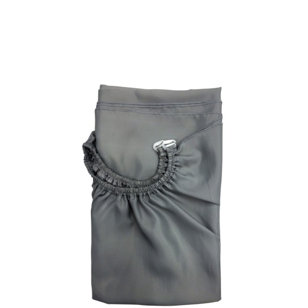 Μπέρτα Κουρέματος με Λάστιχο Γκρι