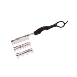 Ξυράφι Μαλλιών με Πλαστική Λαβή με Δάχτυλο