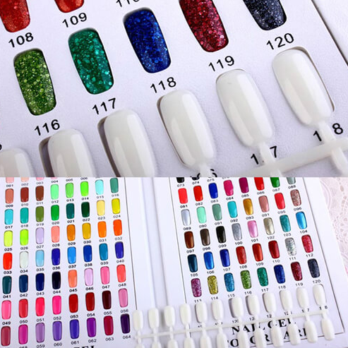 Tips για Χρωματολόγιο σετ 120 τεμαχίων