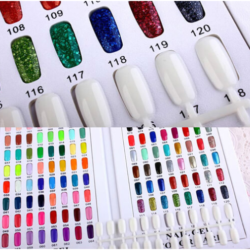 Tips για Χρωματολόγιο σετ 120 τεμαχίων