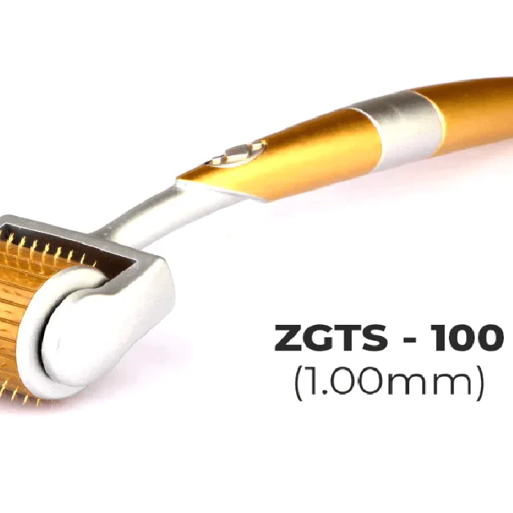 Συσκευή Μεσοθεραπείας Με 192 Βελόνες Τιτανίου 1.00mm Derma Roller ZGTS